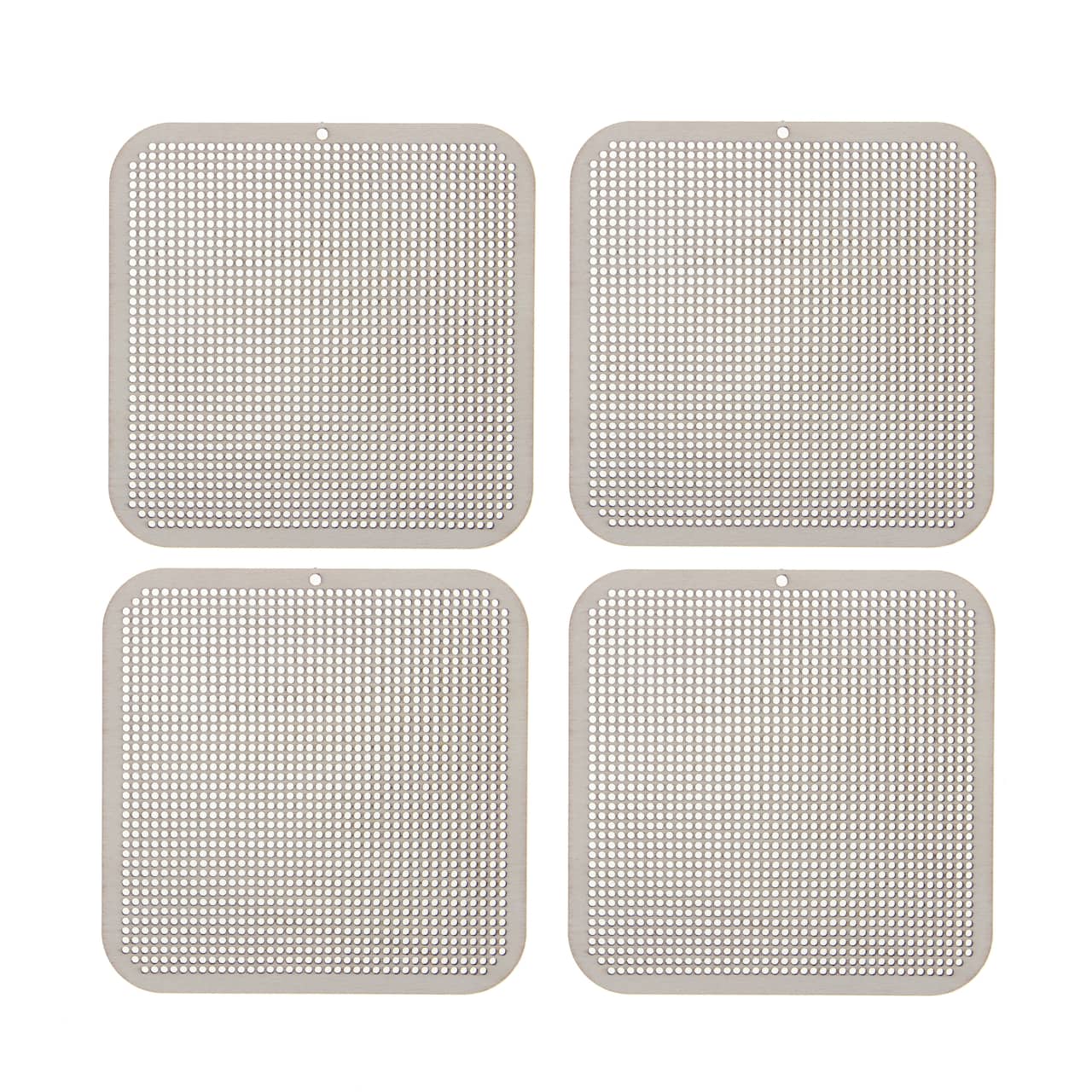 4" Square Cross Stitch Wood Canvas, 4ct. by Loops & Threads®